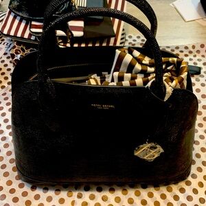 Henri Bendel // Miss Bendel Dome Satchel // Shiny
Lizard //